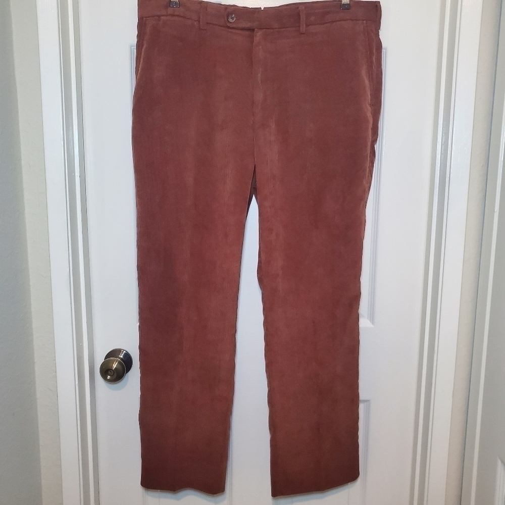 Peter Millar Nanoluxe Men’s Classic Corduroy Pants Sz: 38x30 Brown
